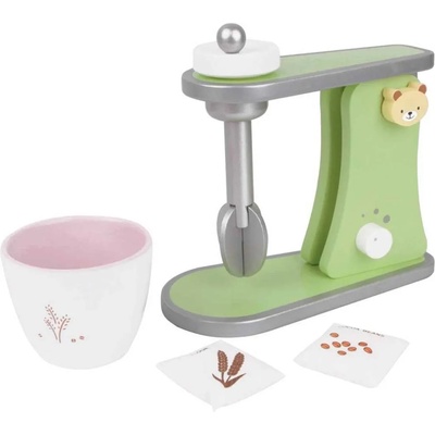 Classic World Детски дървен миксер Classic World - Зелен (CW50513)