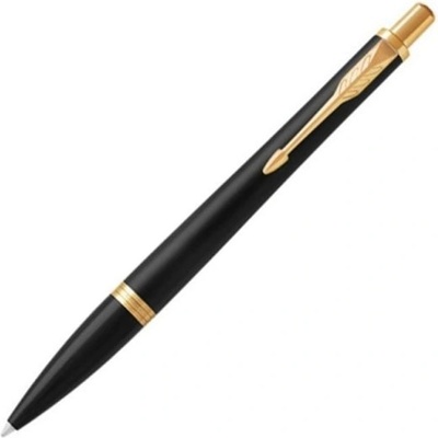 Parker Химикалка Parker Royal Urban Muted Black/Gold, син цвят на писане, черна (1931576/1975452)