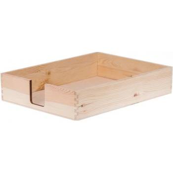 FK Dřevěná krabička vnitřní rozměr pro A4 23,2x32x5