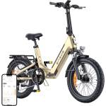 ENGWE Електрически велосипед engwe l20 3.0 boost 250w 16"" (златен) (en-l20bg)