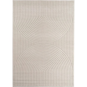 Ayyildiz Кремав килим за открито и закрито 240x340 cm Nova 1201 - Ayyildiz Carpets (NOVA2403401201CREAM)