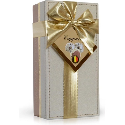 Sellot Lanýže mléčné Cappuccino s hoblinkami z bílé čokolády (bílý obal) 250 g