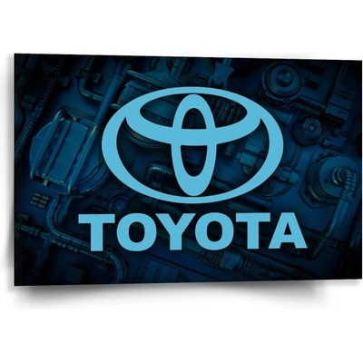 Sablio Obraz Logo Toyota Motor - 60x40 cm