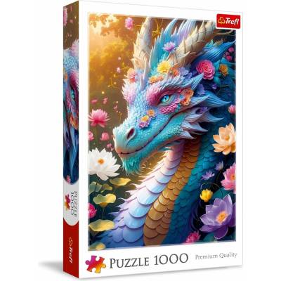 TREFL Farebný drak 1000 dielov