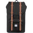 Batohy Herschel Supply Little America Black Tan Synthetic Leather 25 l