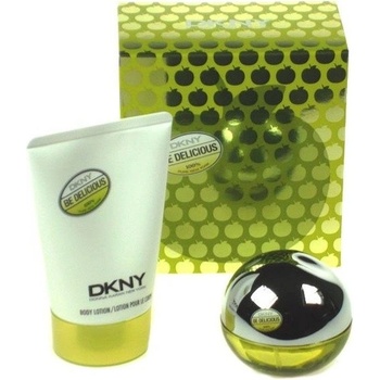 DKNY Be Delicious EDP 30 ml + tělové mléko 100 ml dárková sada