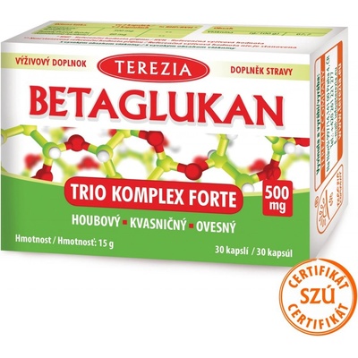 Terezia Company Betaglukan Trio komplex Forte 30 kapsúl