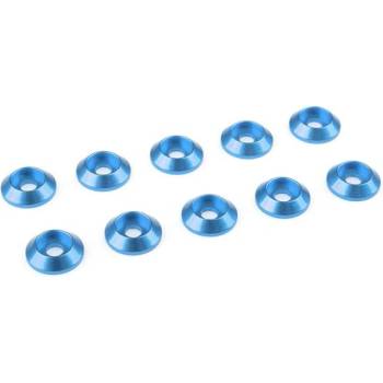 Revtec Подложка за половина. глава M3/10mm алуминий синя (10)