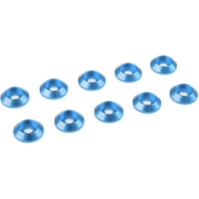 Revtec Подложка за половина. глава M3/10mm алуминий синя (10)