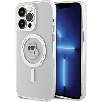 KARL LAGERFELD Кейс Karl Lagerfeld IML Choupette MagSafe за iPhone 15 Pro Max, прозрачен