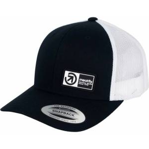 Meatfly шапка с козирка MF View Trucker Brand Black/White Meatfly | Cheren | МЪЖЕ | ЕДИН РАЗМЕР