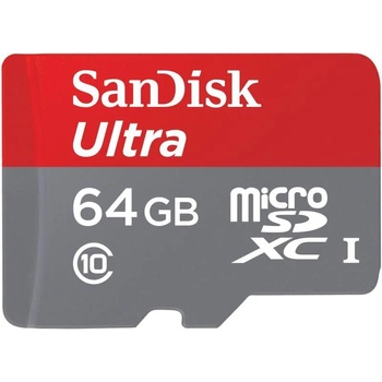 SanDisk Ultra microSDXC 64GB Class 10 UHS-I (SDSQUNC-064G-GN6IA/139732)