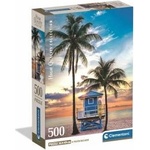 Clementoni -CLE puzzle 500 Compact Miami Beach Florida 35574