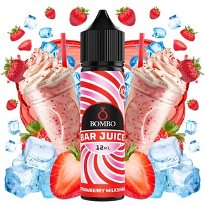 Bombo Bar Juice Strawberry Milkshake 12ml/60ml