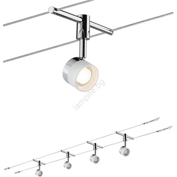 Paulmann 94080 - Комплект 4xLED/4, 8W STAGE точкови лампи, 230V, хром лъскав (W3856)