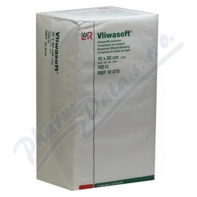 Vliwasoft Komprese nesterilní 10 x 20cm 4v. 100 ks