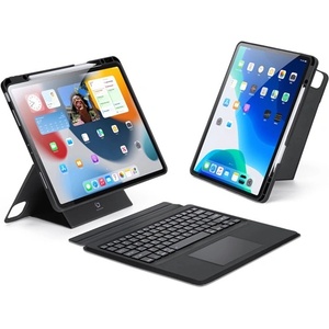 Dux Ducis IPAD Air 13 (2025) DUX DUCIS калъф за поставяне, кожен ефект FLIP, моливник, ЧЕРЕН GP-151169 (GP-151169)