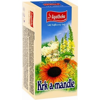 Apotheke Krk a mandle čaj 20 x 1,5 g