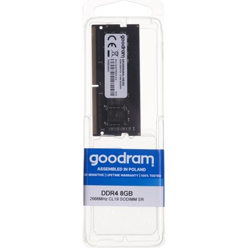 Goodram DDR4 8GB 2666MHz CL19 GR2666D464L19S/8G