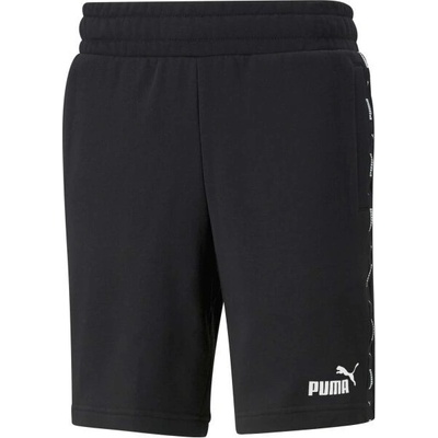 Puma ESS+ TAPE shorts 9 TR pánske kraťasy čierna