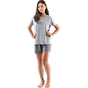 Dívčí pyžamo 29006P šédé