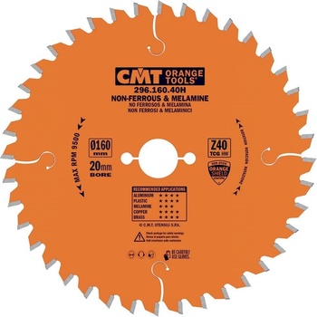 CMT Pilový kotouč na lamino, plast a neželezné kovy D165x2,2 d20 Z56 HM