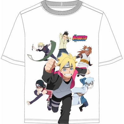 Boruto Naruto Next Generations Boruto Next Generation Boys Short Sleeved Tshirt White
