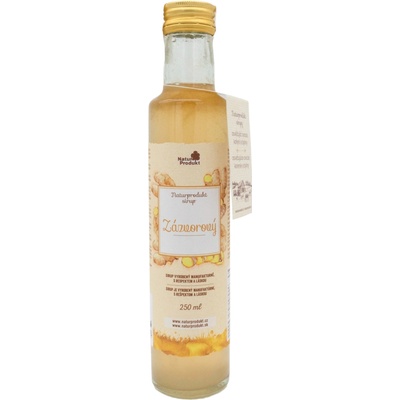 Naturprodukt Domácí sirup Zázvorový 250 ml