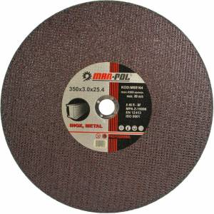 VERKE Диск за рязане на метал 350x3, 0x25, 4 мм 04244 (V44132)