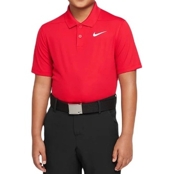 Nike Тениска за момчета Nike Dri-Fit Victory Golf Polo - Червен