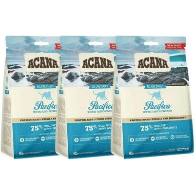 ACANA Pacifica Cat 3 x 340 g