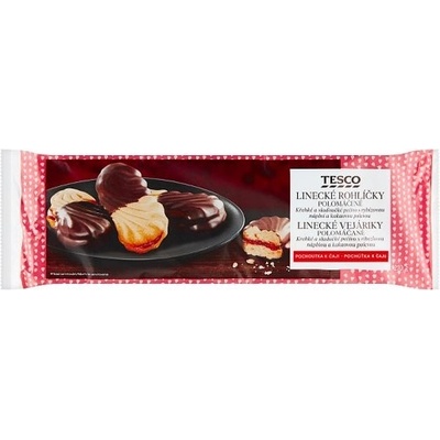 Tesco Linecké vejáriky polomáčané 210 g