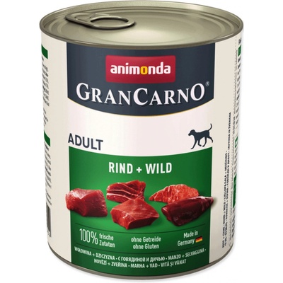 Animonda Gran Carno Original Adult hovädzie mäso a zverina 800 g