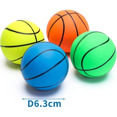 Nobleza penová lopta Basketball 6,3 cm oranžová