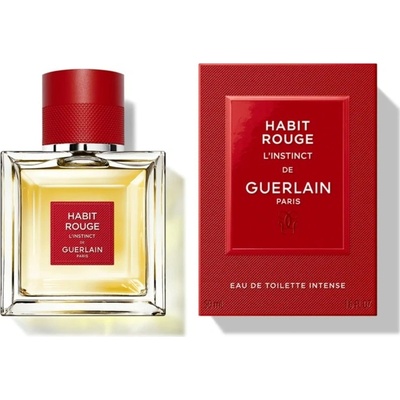 Guerlain Habit Rouge L'Instinct Intense toaletní voda pánská 50 ml