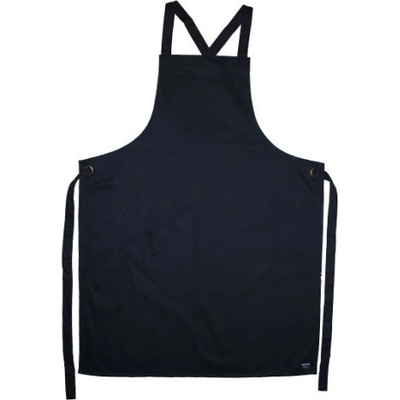 Le Chef Gastro bavlněná zástěra DE109C Black 71x91cm