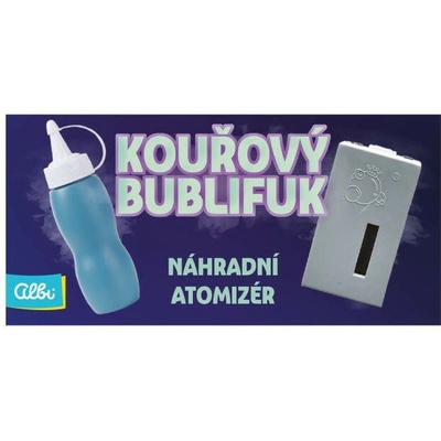 Albi Dymový bublifuk Náhradná bublinová zmes a atomizér