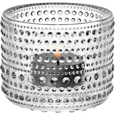 Iittala Svietnik na čajovú sviečku Kastehelmi, clear