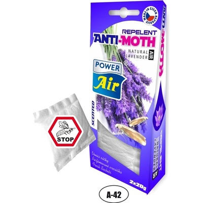 Power Air Anti-moth odpudzovač molí Levanduľa