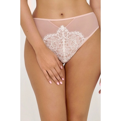 Ava Lingerie Nohavičky Velvet Blush Púdrová ružová
