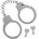 Taboom Diamond Wrist Cuffs Silver