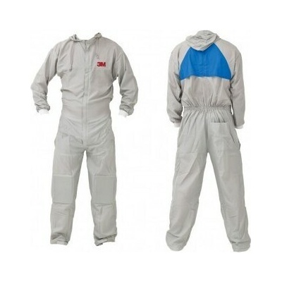 3M 50425 3M Paintshop Coverall lakýrnická kombinéza šedá XXL – Zboží Mobilmania