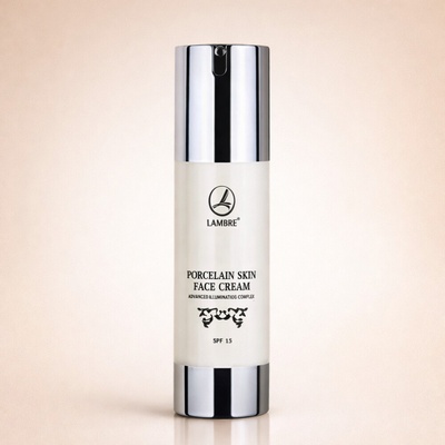 Lambre Porcelain Skin Bělící a zesvětlující pleťový krém s SPF 15 50 ml