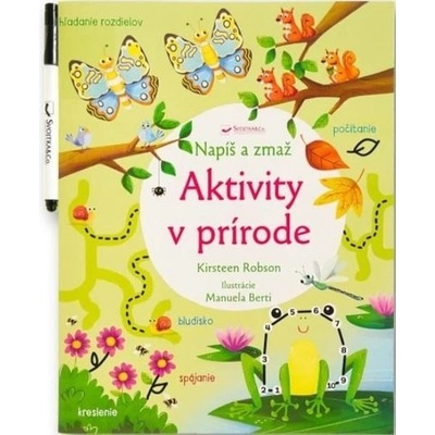 Napíš a zmaž Aktivity v prírodě - Kirsteen Robson
