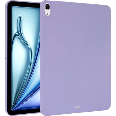 Protemio 77043 RUBBER Ochranný kryt Apple iPad Air 11 2024 fialový