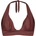 Barts Дамско бикини горнище Barts Women's Isla Triangle Halter Bikini top - Maroon - размер 44 (EU) (150-6454-0215)