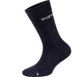 super. natural Детски мериносови чорапи super. natural Kid's All Day Socks 2-Pack Merino socks - Navy Blazer / Wing Grey - размер 31-34 (EU) (207-1113-0314)