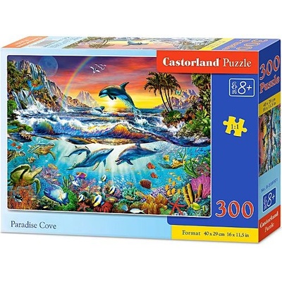 Castorland Paradise Cove 300 pcs Пъзел 300 броя Флора (030101) (030101)