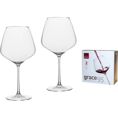 Rona Sklenice na víno nebo koktejly Burgundy Grace 2 x 950 ml