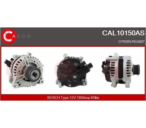 ALTERNATOR 12V 180A